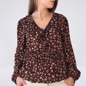Abercrombie & Fitch Floral Blouse